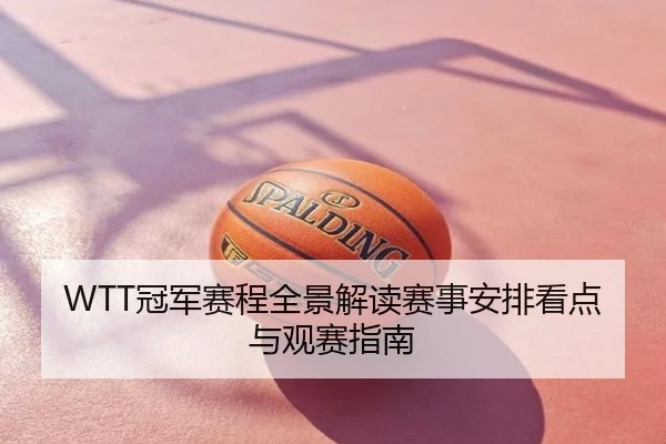 WTT冠军赛程全景解读赛事安排看点与观赛指南